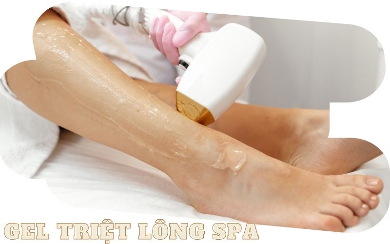 gel triệt lông spa