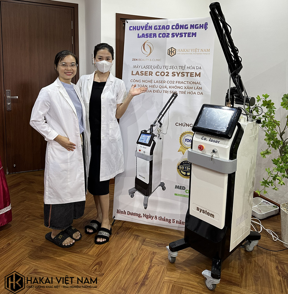 máy laser co2 fractional giá bao nhiêu