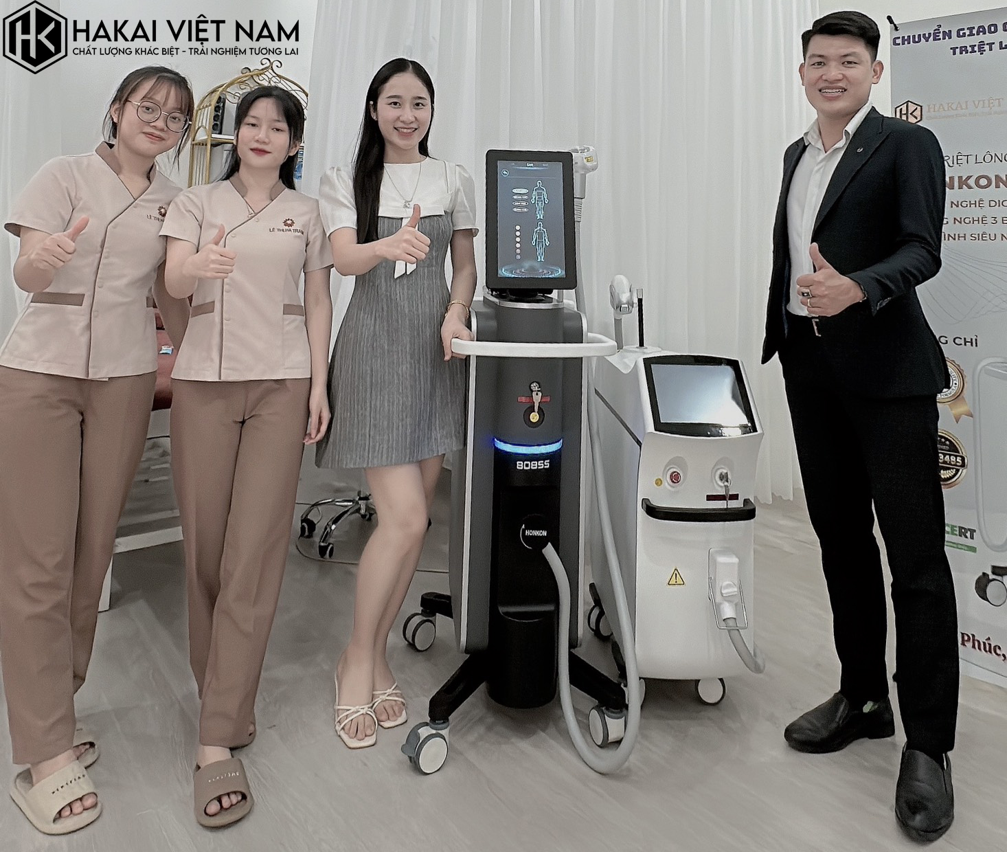 máy triệt lông diode laser