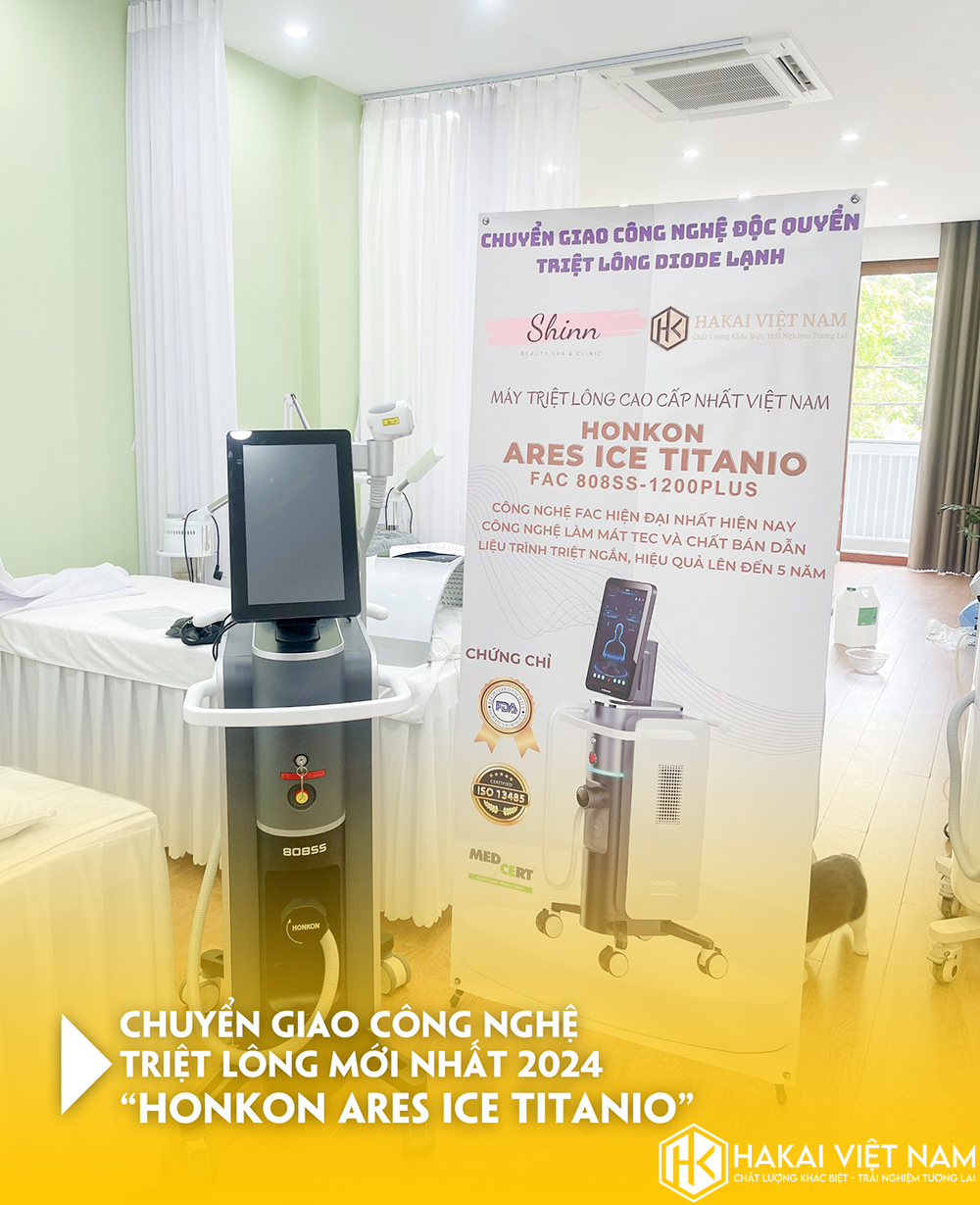 hakaivietnam chuyen giao may triet long honkon ares ice titanio