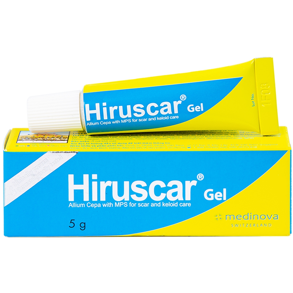 hiruscar trị sẹo