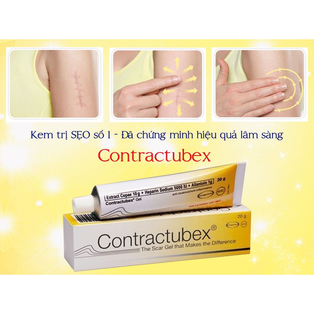 trị sẹo contractubex