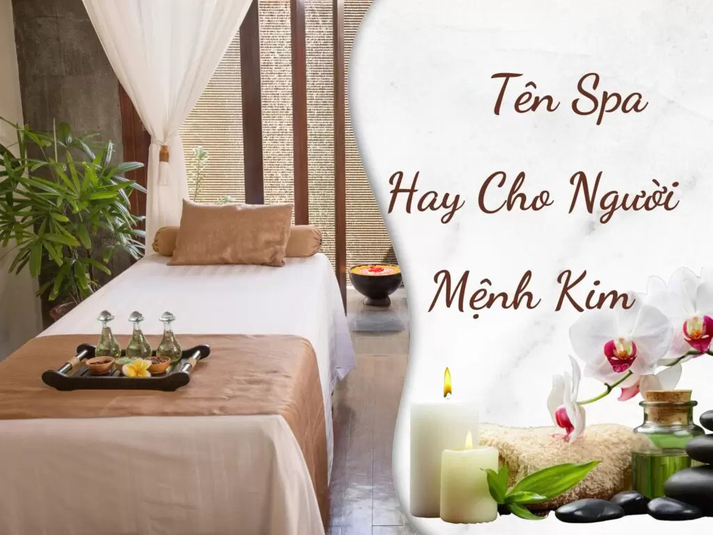 tên spa cho người mệnh kim