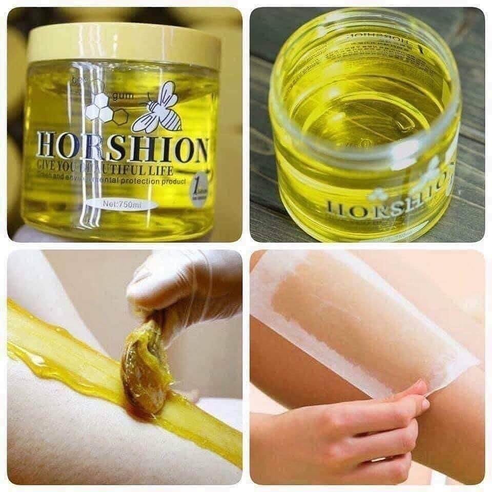 các bước wax lông horshion