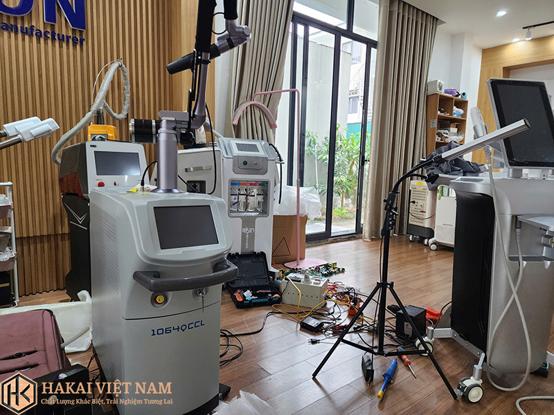 bảo hành máy thẩm mỹ