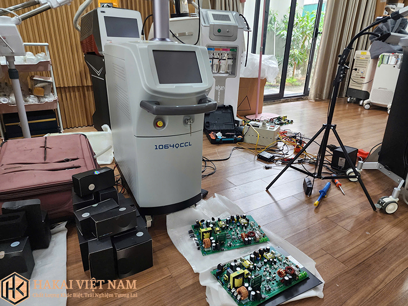 bảo trì máy thẩm mỹ