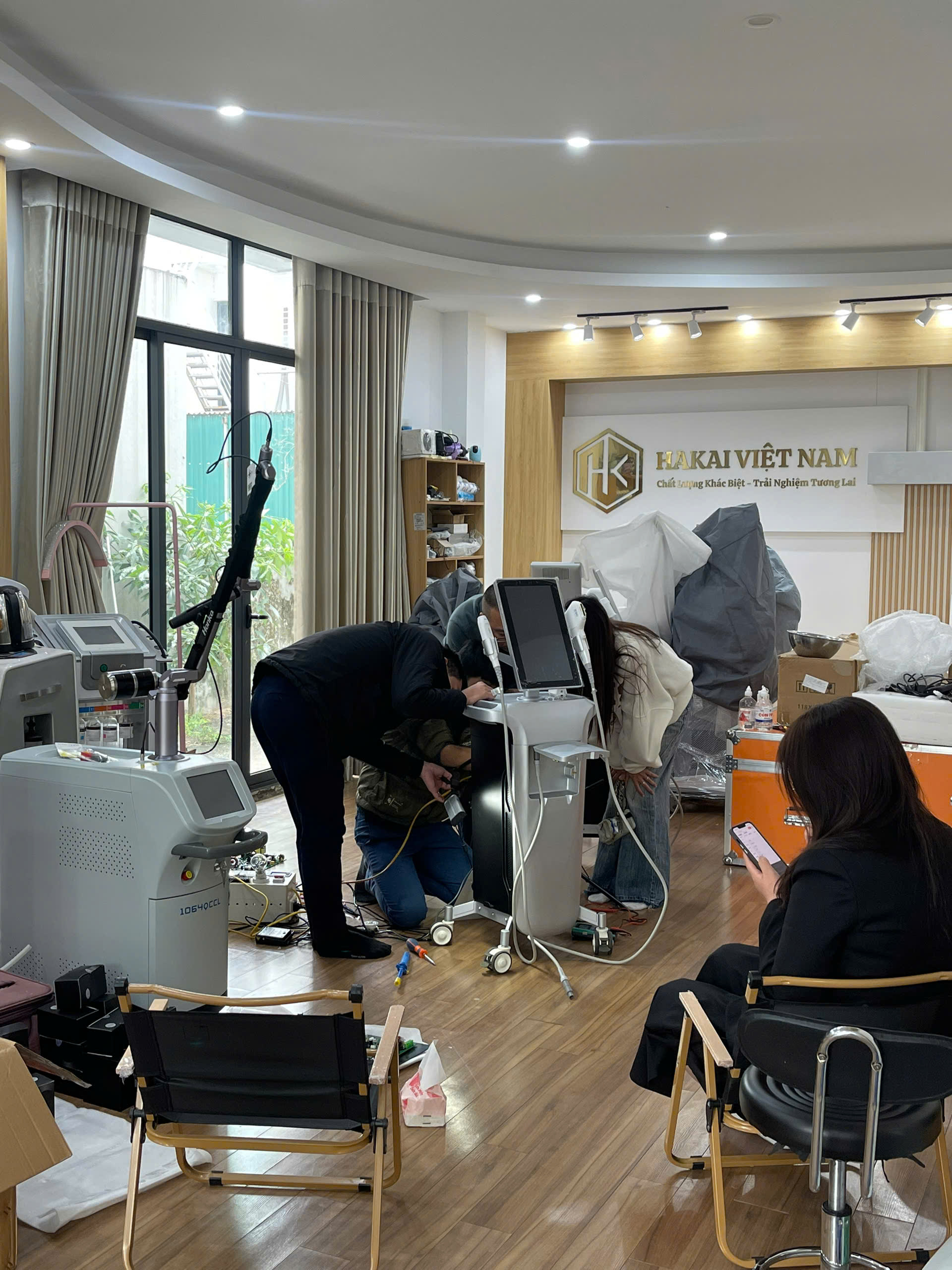 sửa chữa máy spa