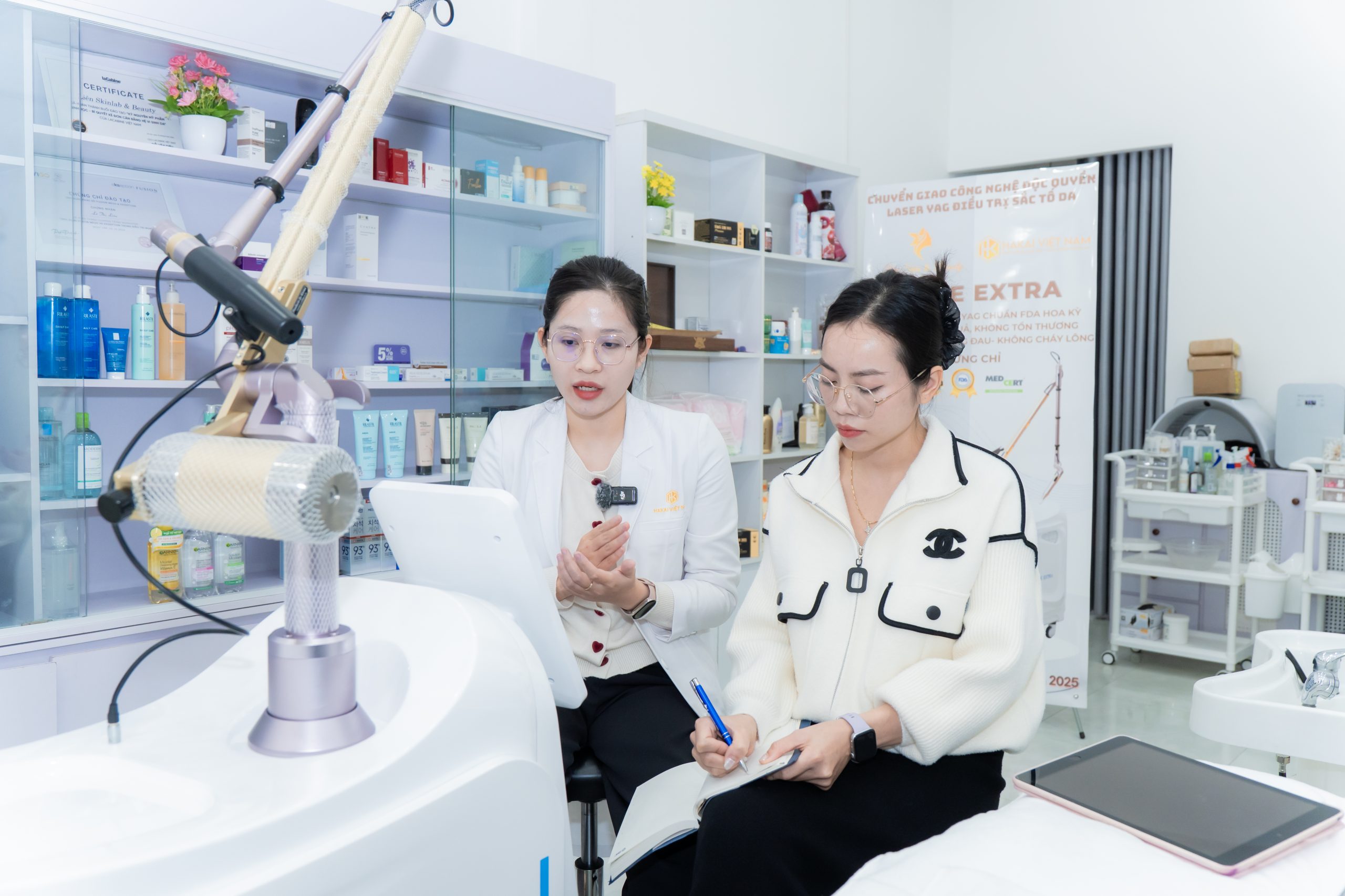 đào tạo laser thẩm mỹ