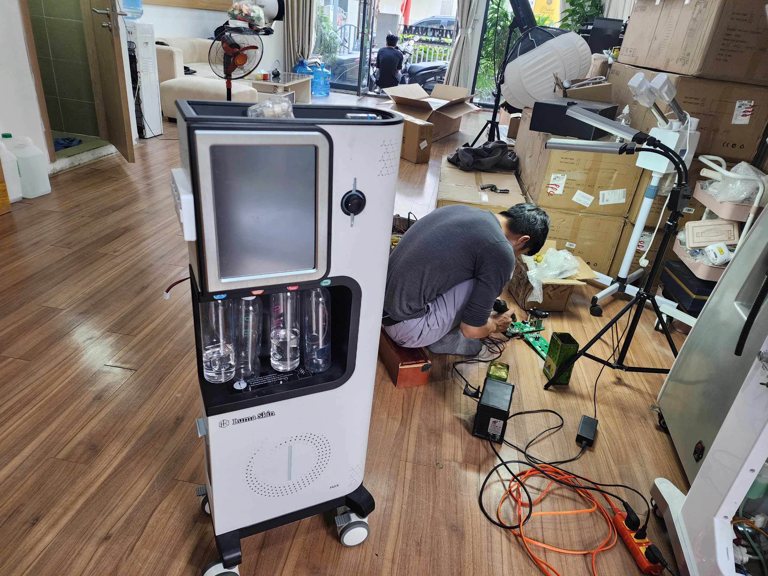 sửa máy chăm sóc da